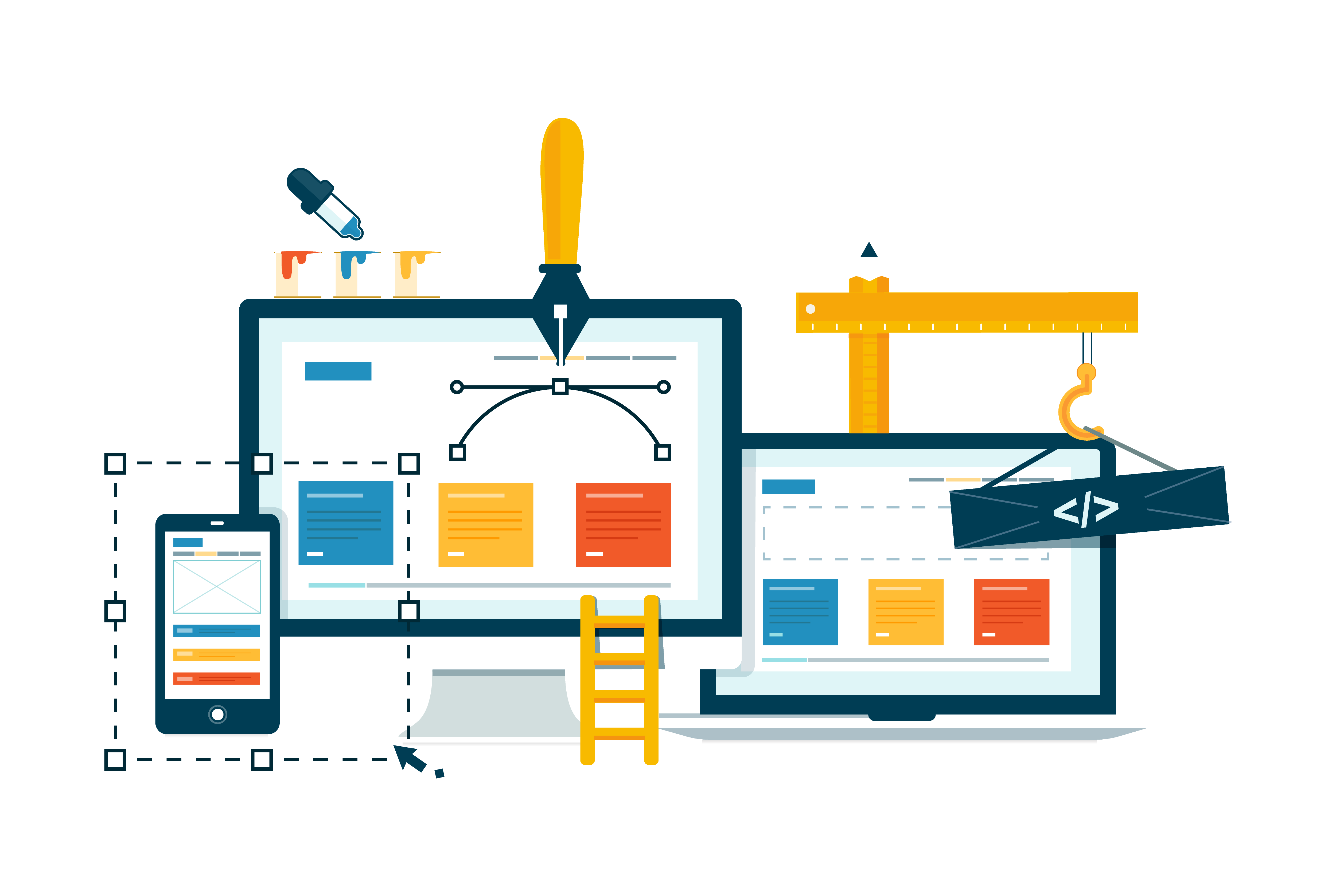 CSS Responsive Navbar With HTML & JavaScript | Dropdown Menu