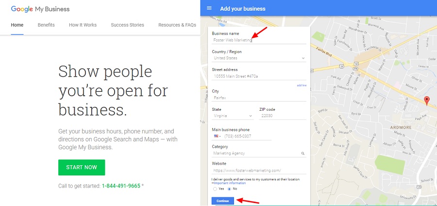 Claiming Google Local Dashboard
