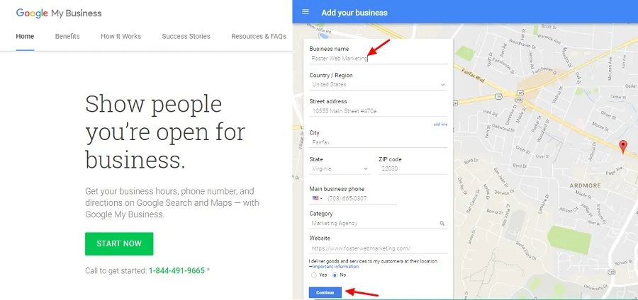 Claiming Google Local Dashboard